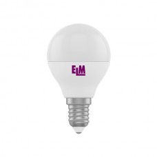 Світлодіодна лампа ELM Led сфера 4W PA11 E14 4000 D45 (18-0016)